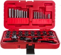 Набор метчиков и плашек МАСТАК SK-5 1/8"-1/2" кейс, 40 предметов 351-10040C