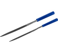 Набор трехгранных надфилей (№ 1, 140х3, 160х4 мм, блистер) КОБАЛЬТ 247-859