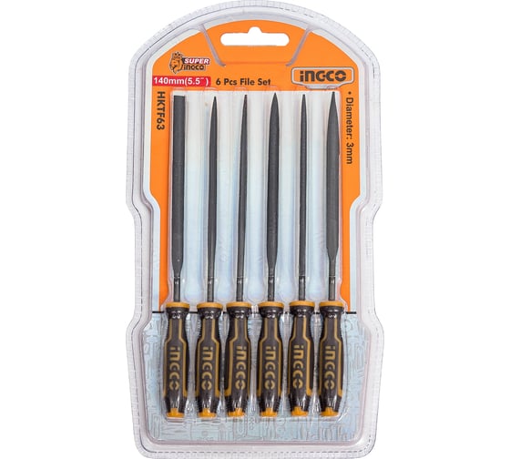 Набор надфилей INGCO 6 шт. HKTF63