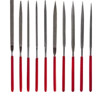 Набор алмазных надфилей Toolberg 140x70x3 мм, 10 шт. Лк-00009456