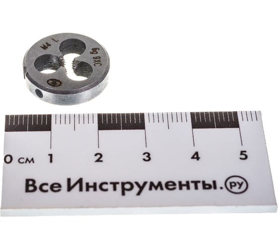 Плашка М 4.0х0.7 /LH/ левая 9ХС ТехноСталь t245023