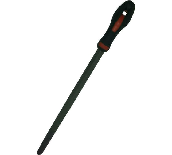 Квадратный напильник с ручкой PVC (200 мм, насечка №2 средняя) BAUM 3732200