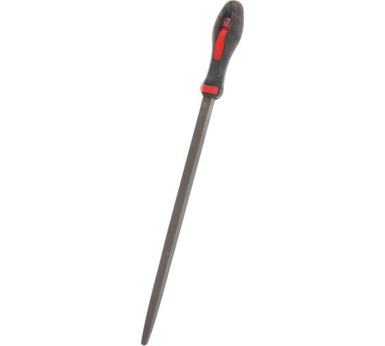 Квадратный напильник с ручкой PVC (300 мм, насечка №1 грубая) BAUM 3731300