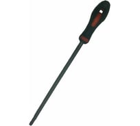 Круглый напильник с ручкой PVC (200 мм, насечка №1 грубая) BAUM 3741200