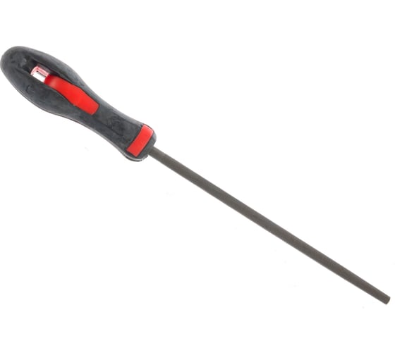 Круглый напильник с ручкой PVC (200 мм, насечка №2 средняя) BAUM 3742200
