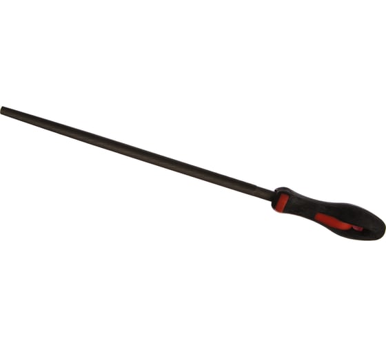 Круглый напильник с ручкой PVC (300 мм, насечка №3 мелкая) BAUM 3743300