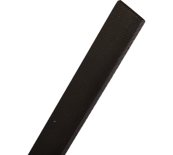 Плоский прямой напильник с ручкой PVC (250 мм, насечка №1 грубая, по 4м сторонам) BAUM 3711250