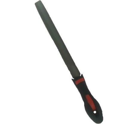 Полукруглый напильник с ручкой PVC (250 мм, насечка №1 грубая) BAUM 3721250