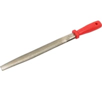 Полукруглый напильник CNIC алмазный 250 мм, р.ч. 230 мм, 125/100 с пластмассовой ручкой 30297