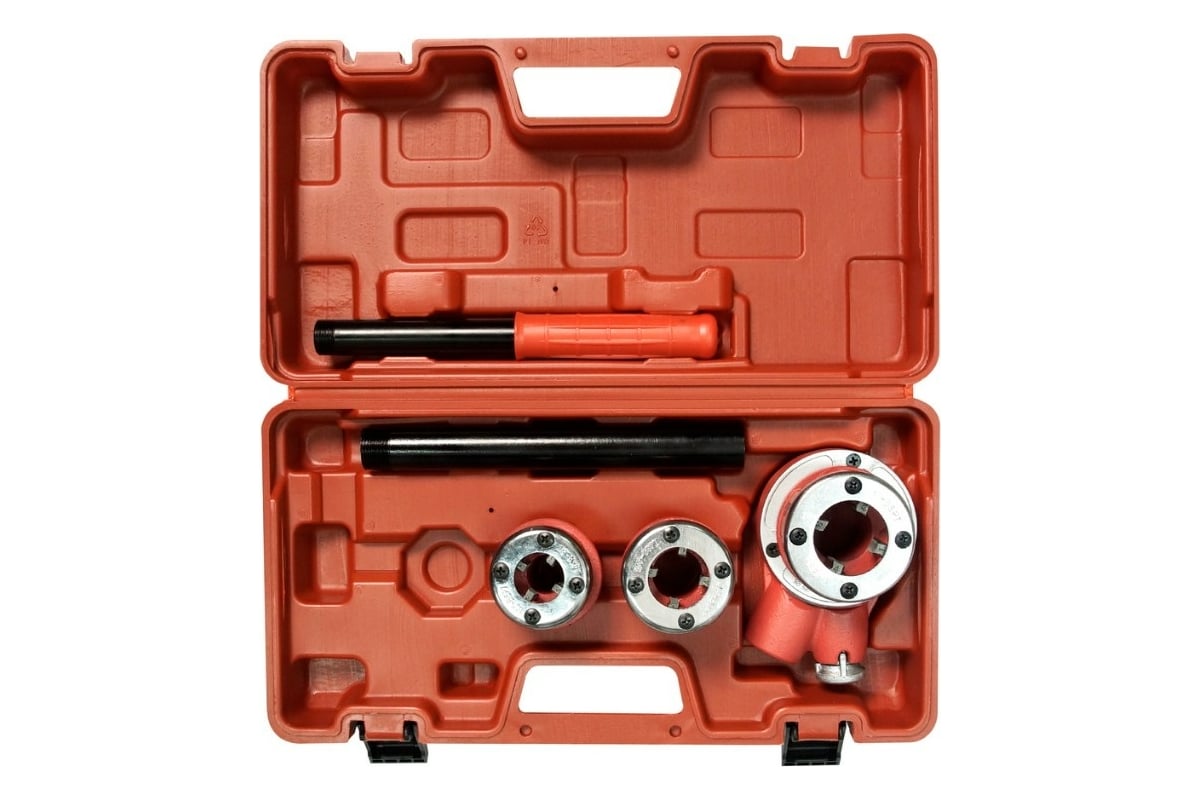 Набор трубных клуппов с адаптером 1/2-3/4-1 Энкор 48480 - выгодная цена ...