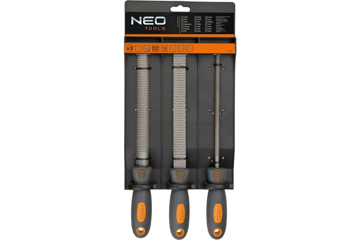  рашпилей NEO Tools 3шт. 37-600 - выгодная цена, отзывы .
