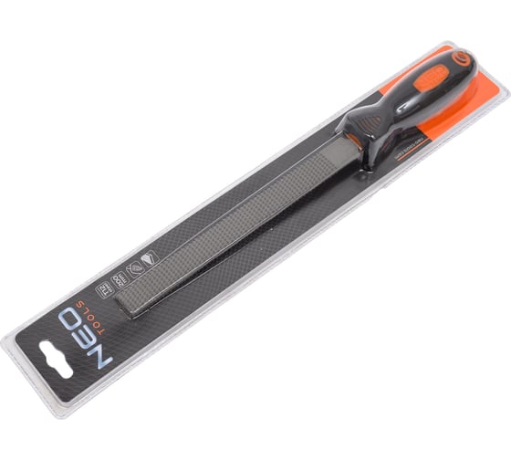 Плоский рашпиль по дереву NEO Tools 200мм 37-540
