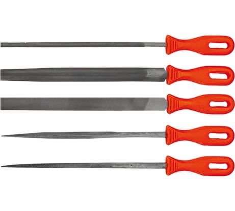Набор напильников по металлу Top Tools 5шт. 06A450
