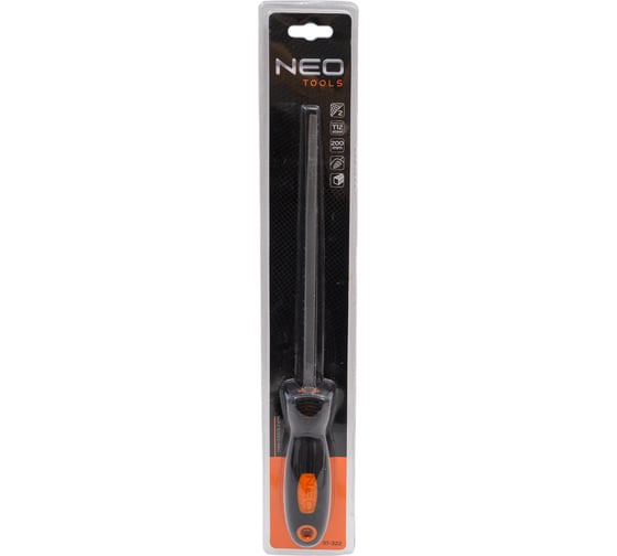 Квадратный напильник по металлу NEO Tools 200x2 мм 37-322
