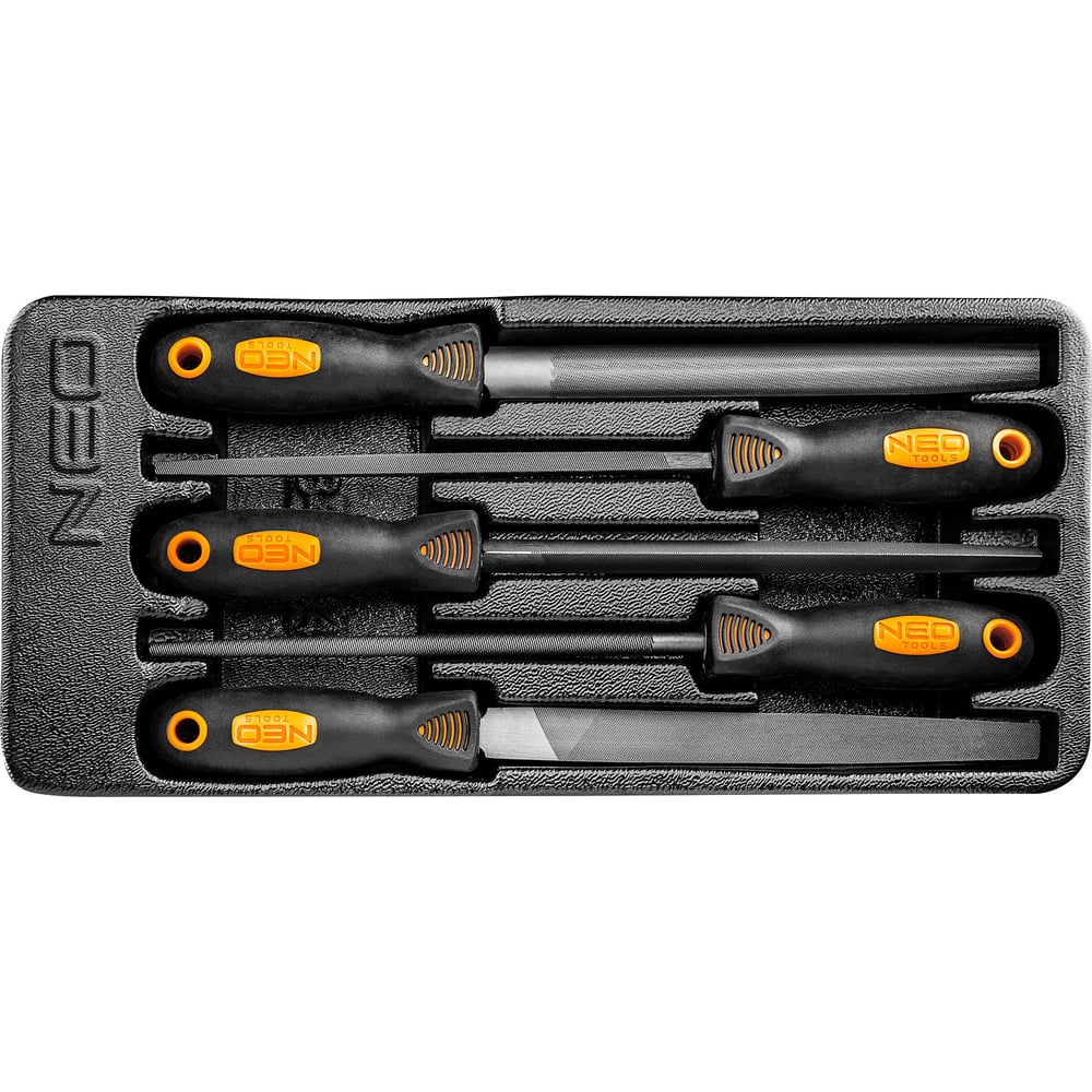 Набор напильников по металлу, 5шт. NEO Tools 84-244 - выгодная цена ...