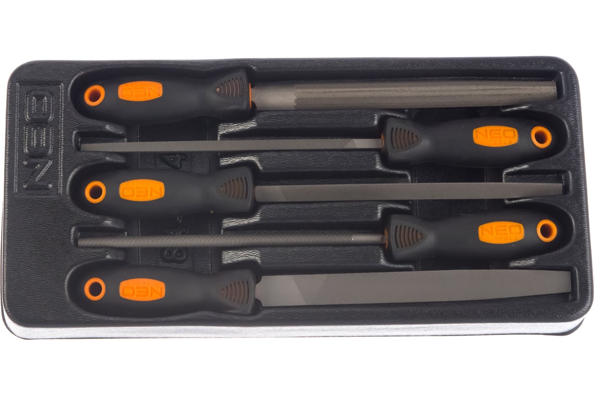 Набор напильников по металлу, 5шт. NEO Tools 84-244 - выгодная цена ...