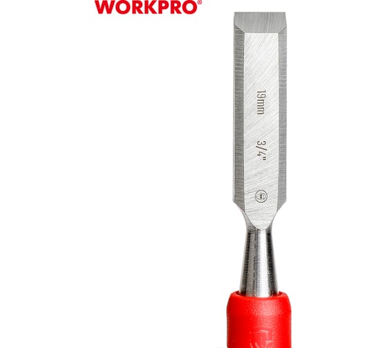 Набор стамесок по дереву WORKPRO 3 шт. WP201300