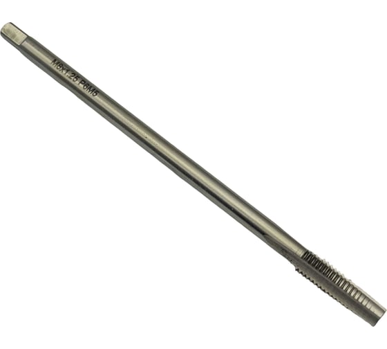 Гаечный метчик TORNERI М8x1.25 Р6М5 прямой хвостовик 042022