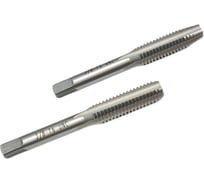Метчик TORNERI дюймовый UNC 3/8" 16 нитей, комплект из 2-х штук, 9ХС 042028