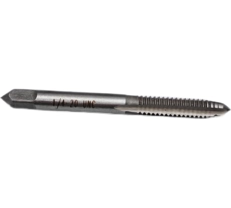 Метчик TORNERI дюймовый UNC 1/4" 20 нитей, 9ХС 042041