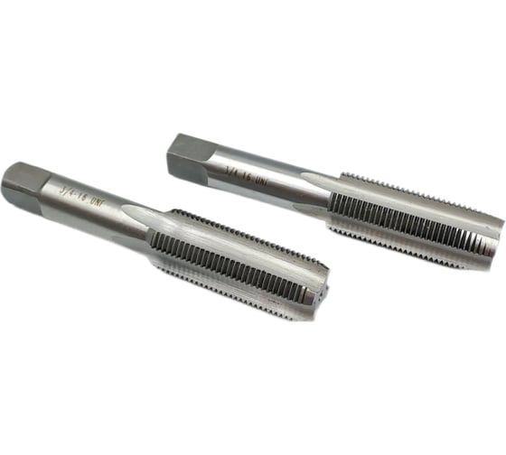 Метчик TORNERI дюймовый UNF 3/4 16 нитей комплект из 2-х штук 9ХС 043899 1