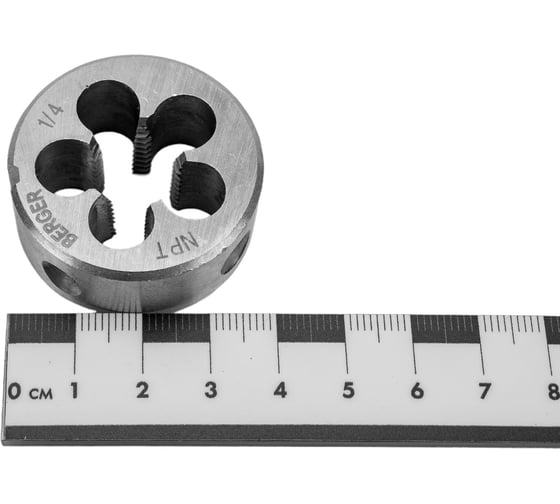 Дюймовая плашка 1/4-18NPT Berger BG BG1183