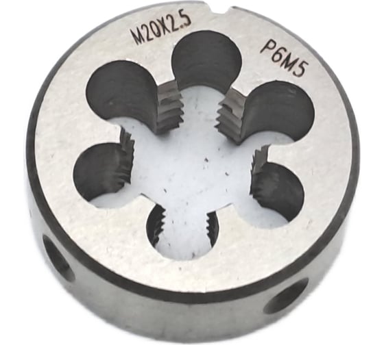Плашка TORNERI М20x2.5 Р6М5 042254