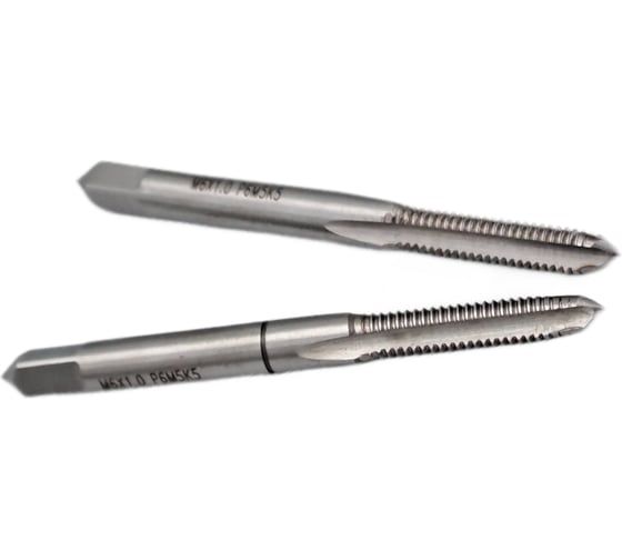 Метчик TORNERI машинно-ручной М 6x1 комплект из 2-х штук Р6М5К5 042134 1
