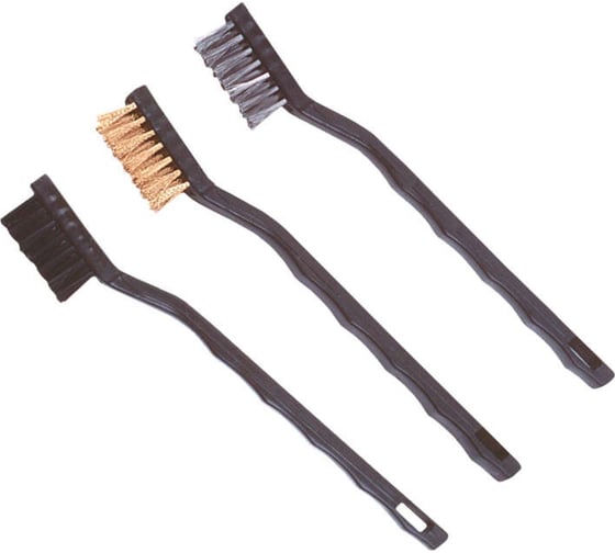 Щетки 230 мм, набор 3 шт., медь, сталь, нейлон Top Tools 14A623