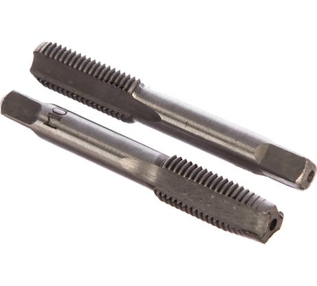 Ручные метчики комплект 2 шт. М10 х 1.25 мм MOS 70887М