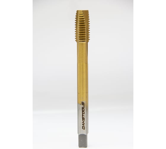 Метчик DAKSTOOLS м6x1 tin, прямая канавка 11-61