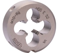 Плашка Bucovice Tools М 10 шаг 1.5мм HSSE-VA 30x11мм 300100