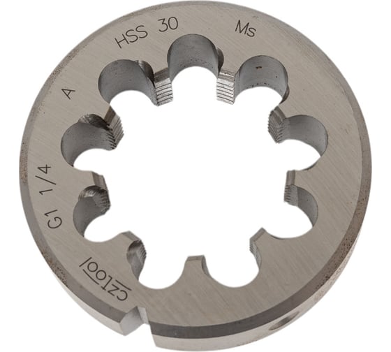 Плашка Bucovice Tools трубная G 1.1/4 -11 HSS 75x20мм 262114 1