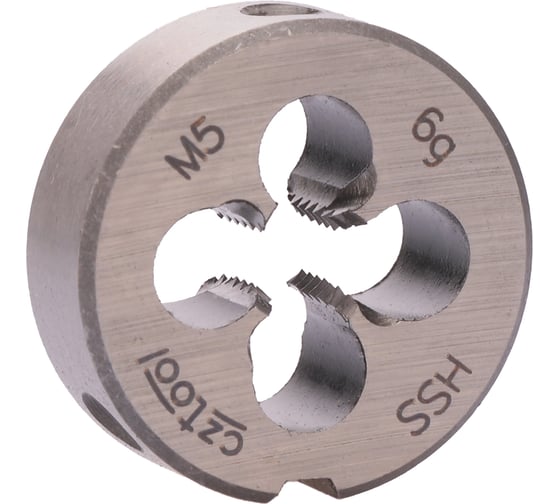 Плашка Bucovice Tools М 5 шаг 0.8мм HSS 20x7мм 270050 1