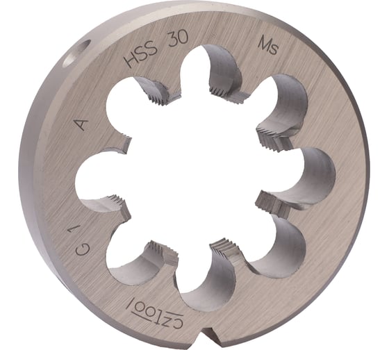 Плашка Bucovice Tools трубная G 1.0 -11 HSS 65x18мм 262100