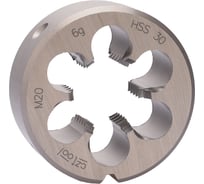 Плашка Bucovice Tools М 20 шаг 2.5мм HSS 45x18мм 270200
