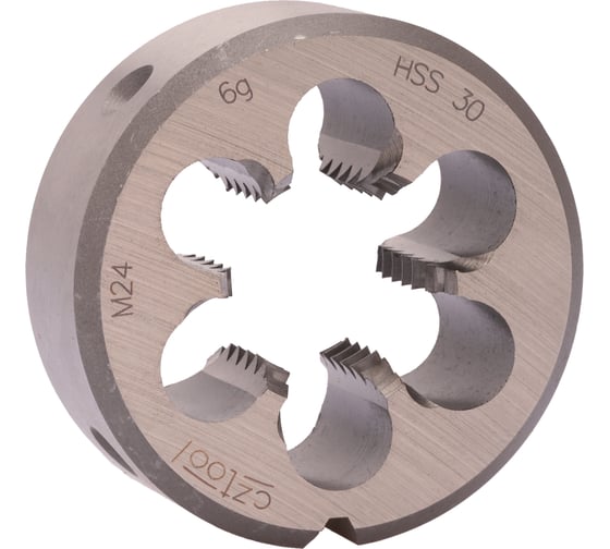 Плашка Bucovice Tools М 24 шаг 3.0мм HSS 55x22мм 270240