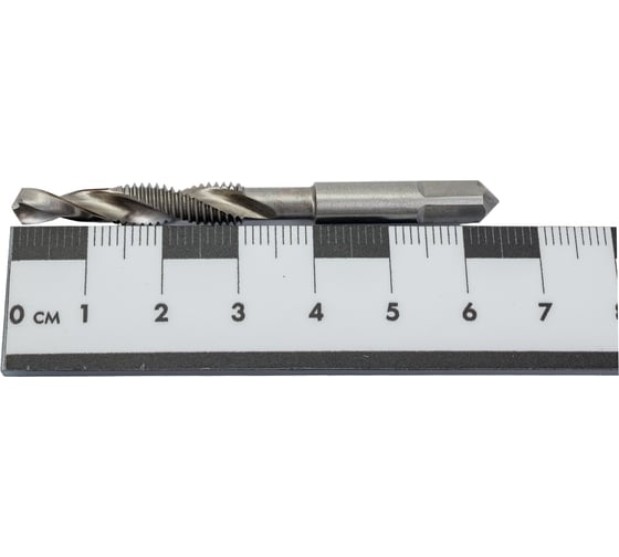 Комбинированный метчик Bucovice Tools М6, шаг 1,0 мм HSS 133060