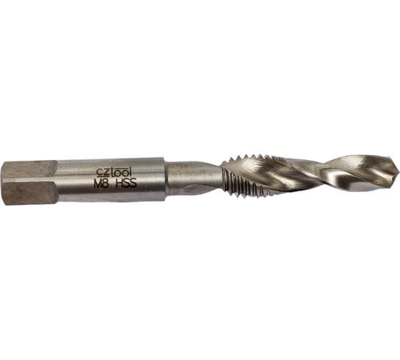 Комбинированный метчик Bucovice Tools М8, шаг 1,25 мм HSS 133080