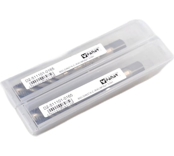 Машинный метчик FANAR М16x1,5 HSSE 6H R40 DIN-374-C 800 с винтовой канавкой /D2-511101-0165/ Т017744