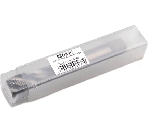 Машинный метчик FANAR М14x1,5 HSSE 6H R40 DIN 374-C 800 с винтовой канавкой D2-511101-0145 Т012150