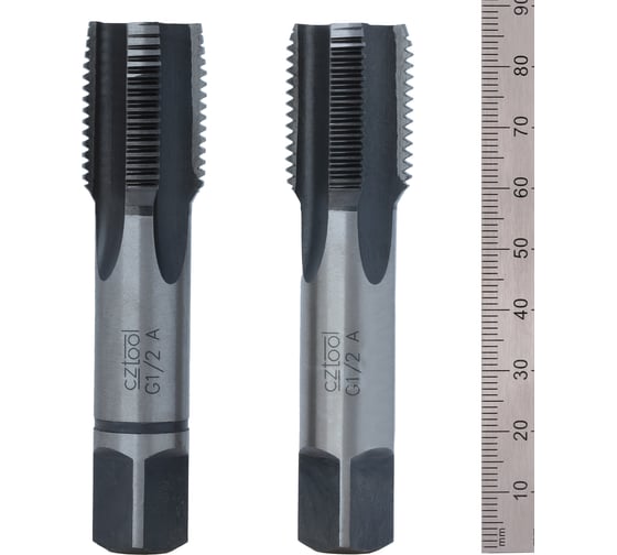 Набор метчиков из 2-х шт. Bucovice Tools G1/2 -14 115CrV3 112120