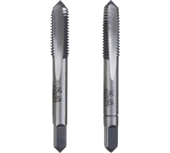 Набор метчиков из 2-х шт. M 7 шаг 1.0 мм Bucovice Tools 110070 1