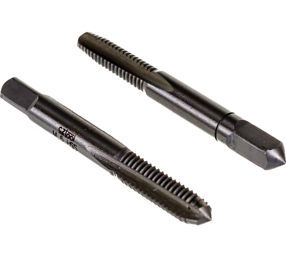 Набор метчиков HSS из 2-х шт. M 6 шаг 1.0 мм Bucovice Tools 144060
