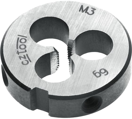 Плашка Bucovice Tools M 3 Шаг 0.5 115CrV3 20x5мм 210030