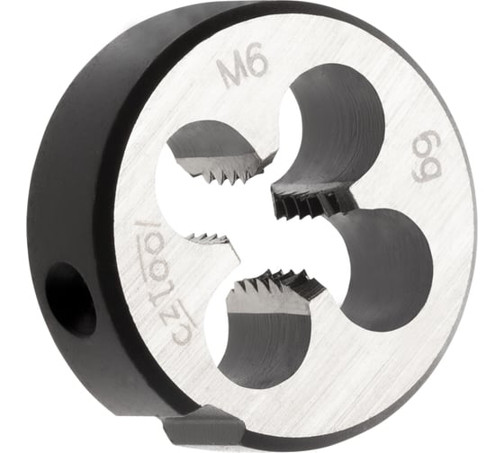 Плашка Bucovice Tools M 6 Шаг 1.0 115CrV3 20x7мм 210060BT