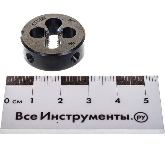 Плашка Bucovice Tools M 7 Шаг 1.0 115CrV3 25x9мм 210070