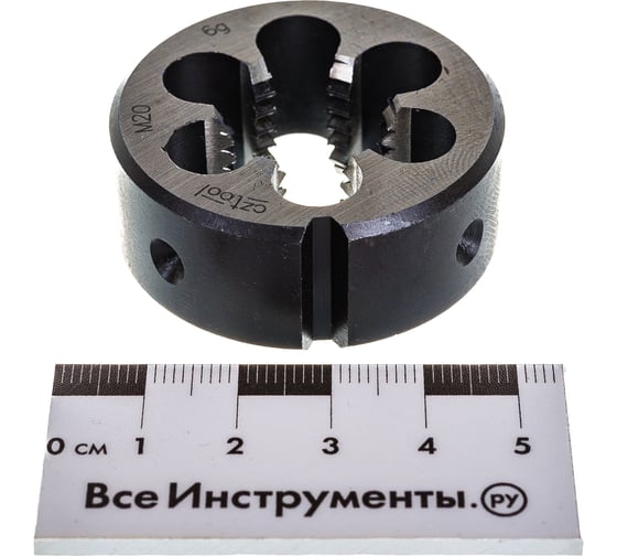 Плашка Bucovice Tools M 20 Шаг 2.5 115CrV3 45x18мм 210200