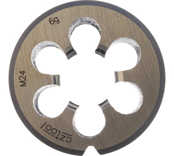 Плашка Bucovice Tools M 24 Шаг 3.0 115CrV3 55x22мм 210240
