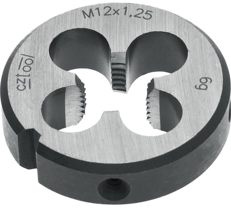 Плашка Bucovice Tools M 12 Шаг 1.25 115CrV3 38x10мм 210122